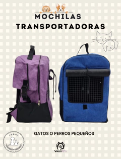 Mochila Transportadora (Gatos y Perros pequeños ) - Valkipets