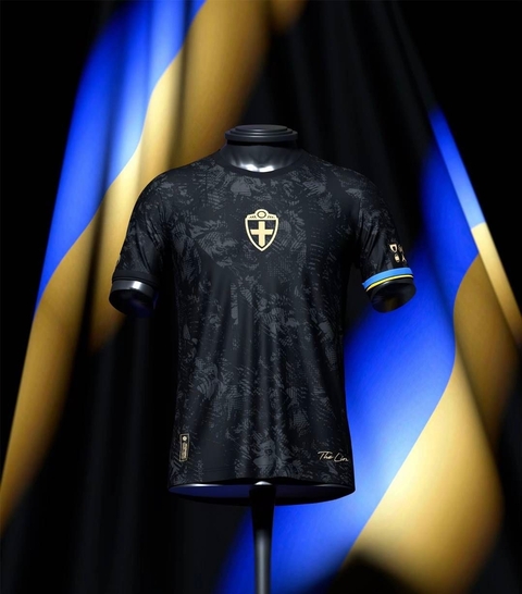 Camisa The Lion 24/25 Ibrahimović 10 Comma Football - Preta 