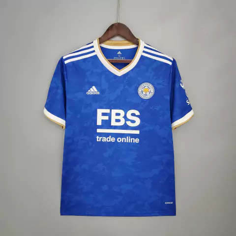 Camisa Leicester City I 21/22 Azul - Adidas - Masculino Torcedor