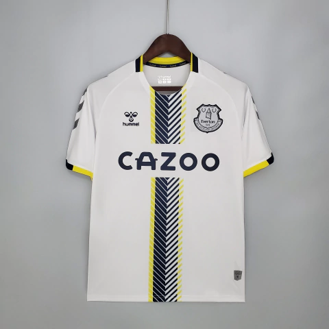 Camisa Everton III 21/22 Branca - Hummel - Masculino Torcedor