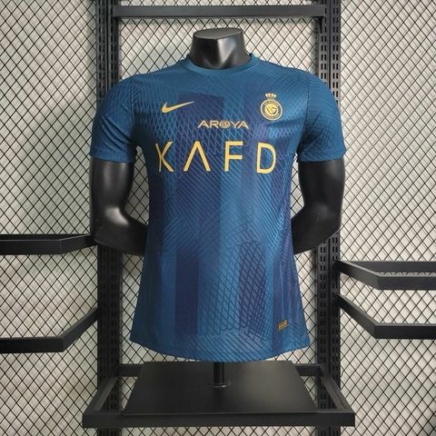 Camisa Al Nassr Away 23/24 Player Version Nike Masculina - Azul
