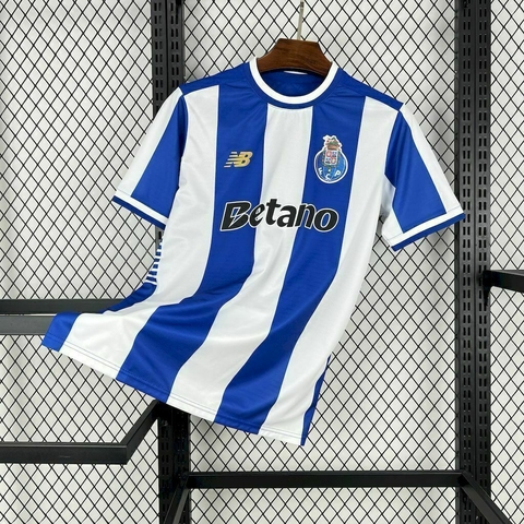 Camisa FC Porto Home 25/26 New Balance Torcedor - Azul e Branca