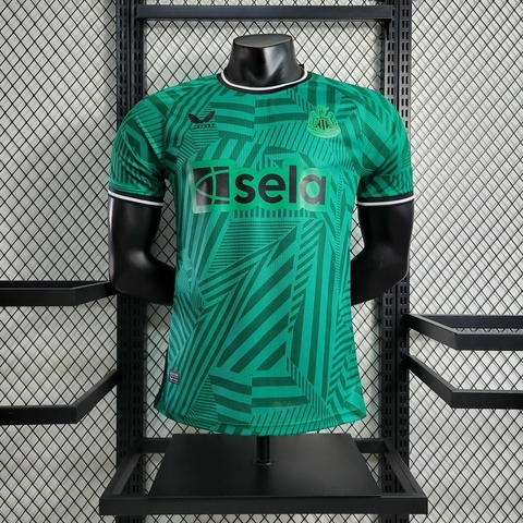Camisa Newcastle Away 23/24 Player Version Castore Masculina - Verde