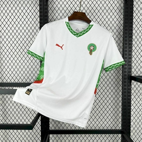 Camisa Seleção Marrocos Away 25/26 Torcedor Puma - Branca 