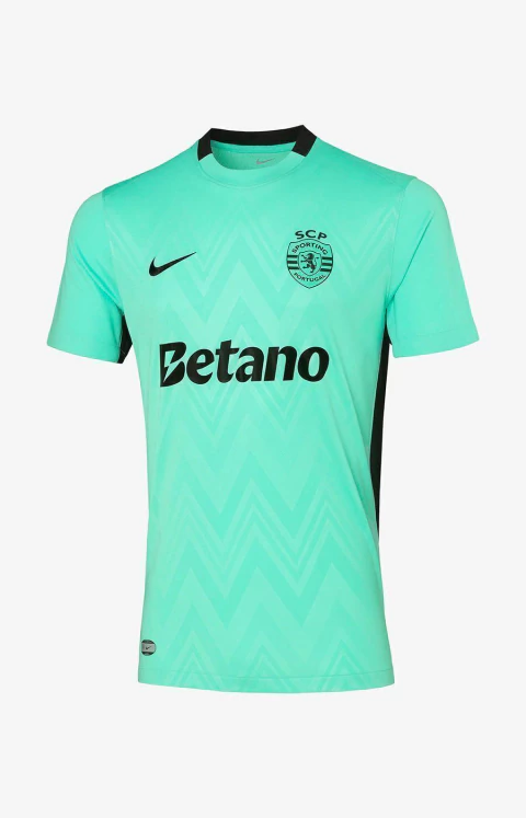 Camisa Sporting CP Third 25/26 Torcedor Nike - Verde 