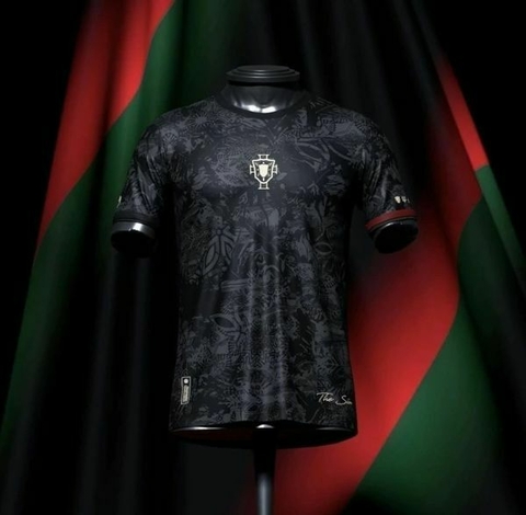 Camisa The Siu 23/24 Cristiano Ronaldo 7 Preta comma football
