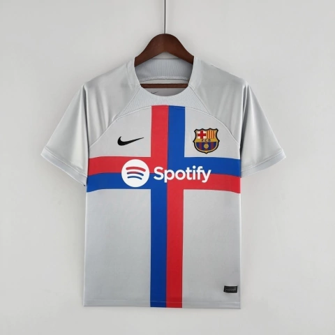 Camisa Barcelona II 22/23 Torcedor Nike Masculina - Branca