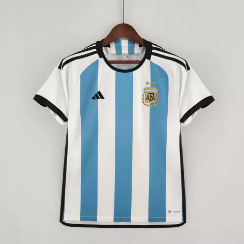 Camisa Seleção Argentina Home 22/23 Azul - Adidas - Masculino Torcedor