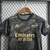 Kit-Infantil-Arsenal-2022-23-Preto-Uniforme-Camisa-Calção-Meias-Time-de-futebol-Fãs-do-Arsenal-Torcedores-mirins-Esporte-Jogadores-Estilo-Design-Oficial-Tamanho-infantil-Confortável-Coleção-atualizada