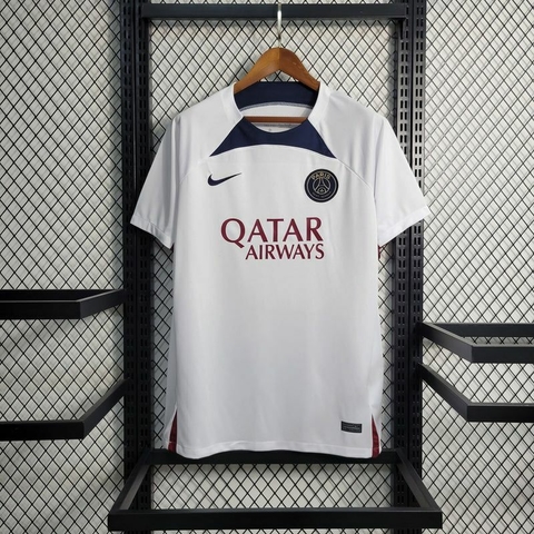 Camisa PSG Treino Branca II 22/23 - Versão Torcedor 