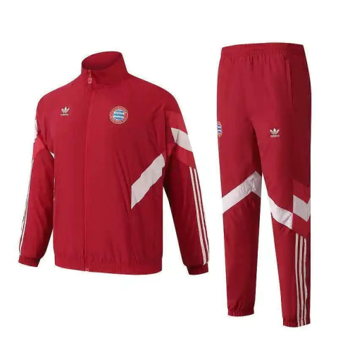Conjunto de Treino Bayern de Munique 24/25 Adidas - Vermelho