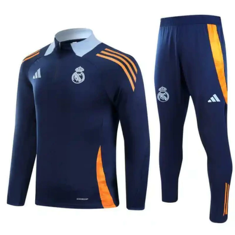 Conjunto de treino Real Madrid 24/25 Adidas - Azul 