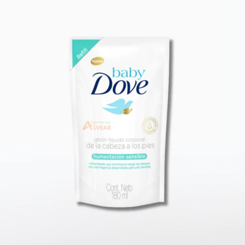 DOVE BABY HUMEC SENSIBLE REP JAB LIQ 180 - comprar online