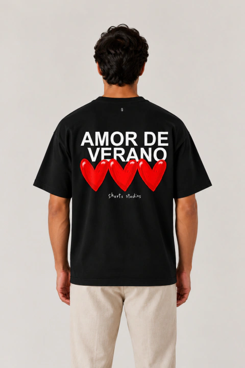 T-SHIRT OVER AMOR DE VERANO