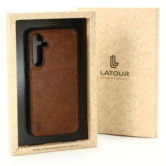 SAMSUNG A55 CUERO LEVEL DARK BROWN