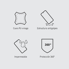 Imagen de SAMSUNG S24 FE CUERO EXCLUSIVE BLACK