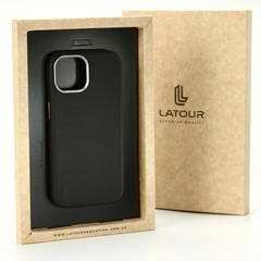 IPHONE 14 CUERO EXCLUSIVE BLACK