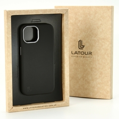 IPHONE 15 CUERO EXCLUSIVE BLACK