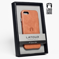 IPHONE SE (2da-3ra G)/7/8 CUERO SOFT BROWN