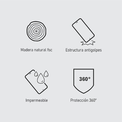IPHONE 12/12PRO WALNUTT - tienda online