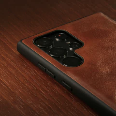 SAMSUNG S24 ULTRA CUERO LEVEL DARK BROWN - LATOUR