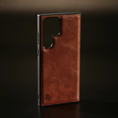 Imagen de SAMSUNG S22 ULTRA CUERO LEVEL DARK BROWN