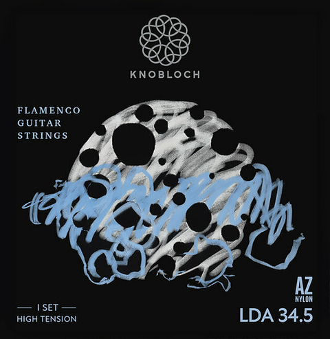 Set de cuerdas Knobloch Luna Flamenca Az Nylon LDA 34.5. Tensión Alta