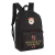 MOCHILA HARRY POTTER PRETO