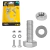 KIT PARAFUSO C/PORCA C/6 PCS 20MM