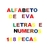 ALFABETO MOVEL EM EVA BIG C/ 148UN REF 881 - comprar online