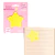 BLOCO ADESIVO PINK VIBES TRANSPARENTE ESTRELA 72MMX72MM 50F na internet