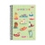 CADERNO 1/4 CLIFF FEMININO 80 FOLHAS (PEQUENO)