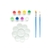 QUEBRA CABECA 3D PARA COLORIR KIT C/ 18 PECAS + 8 CORES na internet