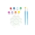 QUEBRA CABECA 3D PARA COLORIR KIT C/ 18 PECAS + 8 CORES na internet