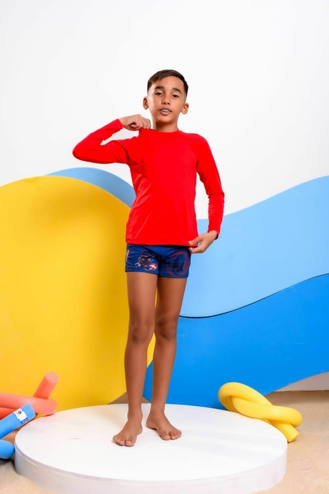 Camisa UV Vermelha - comprar online