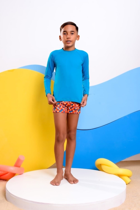 Camisa UV Azul Claro - comprar online