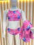 Conj. 3 Peças Stitch: Biquíni + Blusa UV - adoletabiquinis