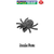 Animal Aranha Preta de Blocos de Montar
