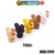 Animal Galinha em geral diversas cores de Blocos de Montar