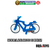 Bicicleta Azul utensílio cidade de Blocos de montar Classic na internet