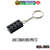 01x Chaveiro Preto peça 4x2 de blocos de montar