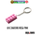 01x Chaveiro Rosa Pink peça 4x2 de blocos de montar