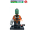Mini Boneco Custom Líder vilão do Hulk Herói Marvel