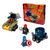 Kit custom Capitão América versus Caveira Vermelha Super Heroes Mighty Micros 109 peças de blocos de montar - comprar online
