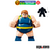Mini Boneco Custom Big Blob vilão X-Men XMen filme HQs Super Heróis Marvel