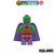 Mini Boneco Custom Caçador de Marte Superamigos Liga da Justiça super heróis versão HQS DC