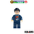 Mini Boneco Custom Clark Kent Superman Liga da Justiça super heróis versão HQS DC