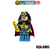 Mini Boneco Custom Grande Barda Big Superamigos Liga da Justiça filme super heróis versão HQS DC