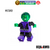 Mini Boneco Custom Mutano Novos Titãs HQs série super herói versão HQS DC