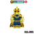 Mini Boneco custom Senhor Destino Liga da Justiça super heróis versão HQS DC